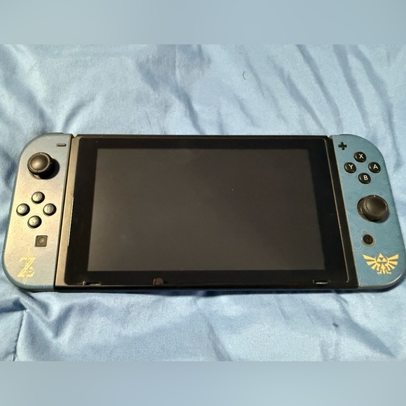 Nintendo Switch One with all accessories.